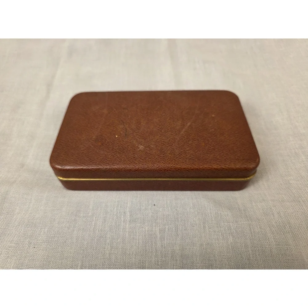 Vintage 3 Compartment Jewelry Box by Farrington Genuine Texol Travel MCM 60s